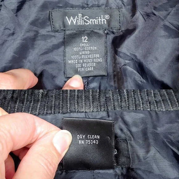 🛑 SOLD 🛑 Wide wale corduroy long vintage jacket - Picture 6 of 8